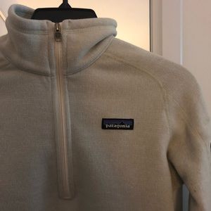 Patagonia Beige Quarter Zip